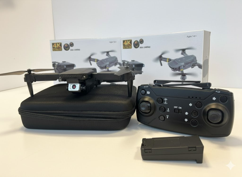 Dron doble cámara 4K