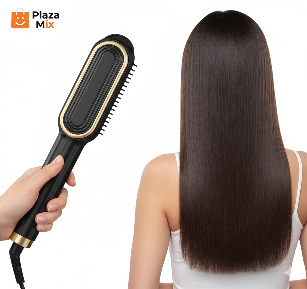 Cepillo Alisador Profesional 31 Niveles iones Negativos | Pantalla Digital | Bivolt